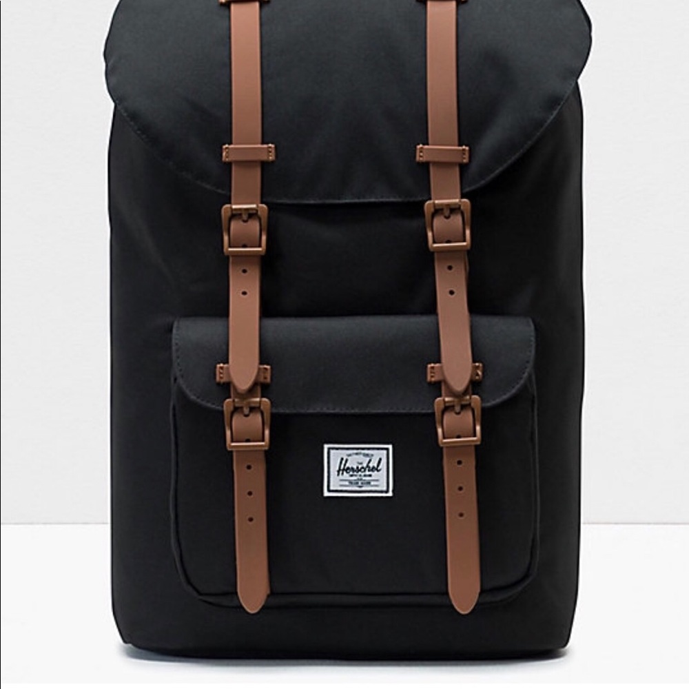 Herschel Supply Co Little America Black Backpack